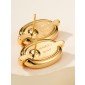 Hermes Mini Mailon Earrings-Rose candeur