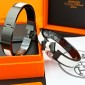 Hermes Clic Matte Bangle-White