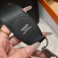 Hermes Kelly Lakis Pocket 28 / 32 in Swift Leather-Black