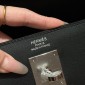 Hermes Kelly Lakis Pocket 28 / 32 in Swift Leather-Black