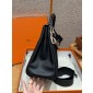 Hermes Kelly Lakis Pocket 28 / 32 in Swift Leather-Black