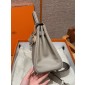 Hermes Kelly Lakis Pocket 28 / 32 in Swift Leather-Girs Asphalte