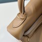 Hermes Kelly Lakis Pocket 28 / 32 in Swift Leather-Beige