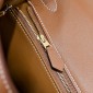 Hermes Kelly Lakis Pocket 28 / 32 in Swift Leather-Brown