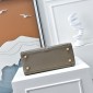 Hermes Kelly Lakis Pocket 28 / 32 in Swift Leather-Etoupe