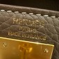 Hermes Kelly Ado Backpack in togo leather-Etoupe