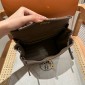 Hermes Kelly Ado Backpack in togo leather-Etoupe