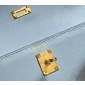 Hermes Kelly Danse Shoulder Bag-Blue lin