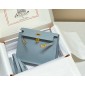 Hermes Kelly Danse Shoulder Bag-Blue lin