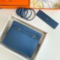 Hermes Kelly Danse Shoulder Bag-Deep blue