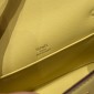 Hermes Kelly Pochette in Swift Leather-Jaune Poussin