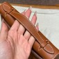 Hermes Kelly Pochette in Swift Leather-Brown