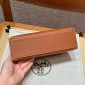 Hermes Kelly Pochette in Swift Leather-Brown