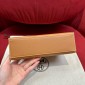 Hermes Kelly Pochette in Epsom Leather-Brown