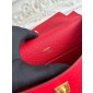 Hermes Kelly Pochette in Epsom Leather-Red