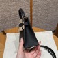 Hermes Mini Kelly Epsom leather-Black