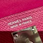 Hermes Mini Kelly Epsom leather-Rose purple