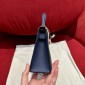 Hermes Mini Kelly Epsom leather-Blue saphir