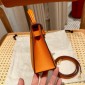 Hermes Mini Kelly Epsom leather-Orange