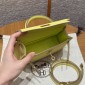 Hermes Mini Kelly Epsom leather-Lime