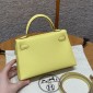 Hermes Mini Kelly Epsom leather-Lime