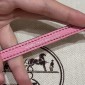 Hermes Mini Kelly Epsom leather-Cherry pink