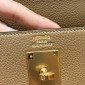 Hermes Kelly 32cm in Togo leather-Alezan 