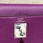 Hermes Kelly 32cm in Togo leather-Anemone