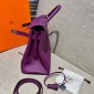 Hermes Kelly 32cm in Togo leather-Anemone