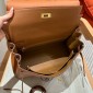 Hermes Kelly 32cm in Togo leather-Brown
