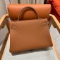 Hermes Kelly 32cm in Togo leather-Brown