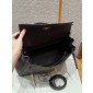 Hermes Kelly 32cm in Togo leather-Chocolate