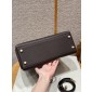 Hermes Kelly 32cm in Togo leather-Chocolate