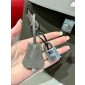 Hermes Kelly 32cm in Togo leather-Etain