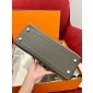 Hermes Kelly 32cm in Togo leather-Etain