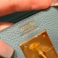 Hermes Kelly 32cm in Togo leather-Sky blue