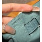 Hermes Kelly 32cm in Togo leather-Sky blue