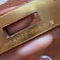 Hermes Kelly 35cm in Togo leather-Brown
