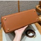 Hermes Kelly 35cm in Togo leather-Brown