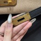 Hermes Kelly 35cm in Togo leather-Black
