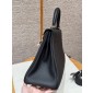 Hermes Kelly 35cm in Togo leather-Black