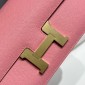 Hermes Constance Elan Shoulder Bag in Epsom Leather-Pink
