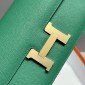 Hermes Constance Elan Shoulder Bag in Epsom Leather-Green