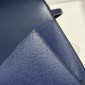 Hermes Constance Elan Shoulder Bag in Epsom Leather-Navy blue