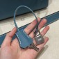 Hermes Kelly Messenger PM in Togo Leather-Blue jean