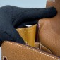 Hermes Kelly Messenger PM in Togo Leather-Brown