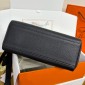 Hermes Kelly Messenger PM in Togo Leather-Black