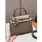 Hermes Kelly 25 / 28  in Epsom Leather-Etoupe