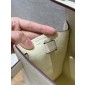 Hermes Kelly 25 / 28  in Epsom Leather-Cream white