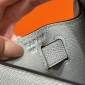 Hermes Kelly 25 / 28  in Epsom Leather-Blue glacier